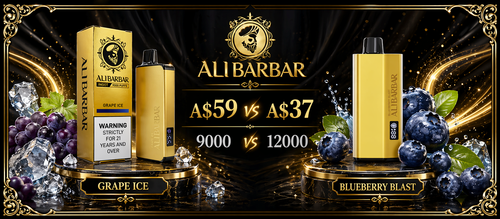 alibarbar9000 electronic cigarette poster